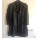 Manteau 3 / 4 simili cuir tex