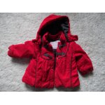 Manteau bb fille rouge polaire  l'intrieur  ; obaibi  ; taille 12 mois ide cadeau