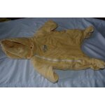 Manteau combinaison capuche bebe jaune chaudetex de la naissance  5 mois environ