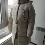 Manteau doudoune rigdown long hiver blanc femme