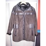 Manteau hiver noir t 48 / 50 christine laure