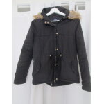 Manteau noir kiabi taille xs