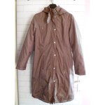 Manteau parka 3 / 4 couleur caf� taille 42