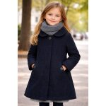 Manteau parka marine taille 12 ans avec capuche dpam