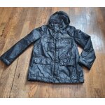 Manteau parka noir ikks taille 10 ans Manteau parka noir ikks taille 10 ans