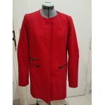 Manteau rouge mi long camaieu taille 38