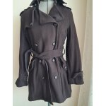 Manteau / trench marron chocolat manoukian taille s
