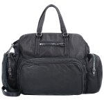 Marc o'polo - sac bandouli�re besace en cuir noir