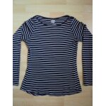Marinire top t - shirt camaeu t 40 bleu et blanc