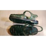 Mduse ou sandale plastique 27 bleu vert