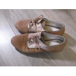 Mellow yellow derbies daim et paillettes mordor�s t 37