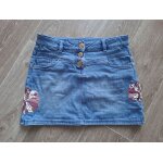 Mini jupe en jean fantaisie tape  l'oeil - 8 ans