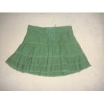 Mini jupe  volants verte morgan - taille 2