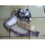 Mini porte monnaie diesel - porte cls , longue chane attache ceinture , marque diesel, neuf avec ses ...