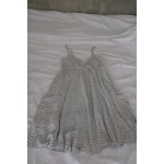 Mini robe plage 36 38 argent