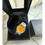 Montre automatique citizen tusyosa jaune citron srie limite en bote !