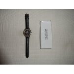 Montre bracelet homme cuir noir atlas for men