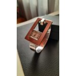 Montre bracelet tissot pour femme - argent massif - annes 70