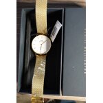Montre daniel wellington classic petite melrose dw00100305 en maille milanaise rose