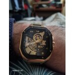 Montre diesel flayed homme automatique acier bicolore Montre diesel flayed homme automatique acier bicolore