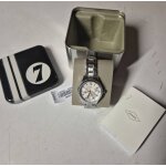 Montre femme fossil rye acier inoxydable argent