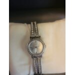 Montre femme guess usa 'washed jeans 1201 1203' avec strasses.