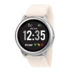 Montre femme sector en nylon blanc