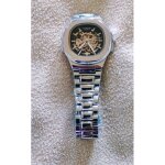 Montre homme automatique squelette