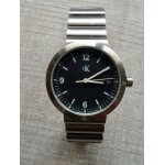 Montre homme calvin klein en acier tanche, en parfait tat