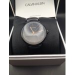 Montre homme calvin klein cuir noir