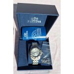 Montre homme festina chronograh acier inoxydable collection 8888 excellent �tat
