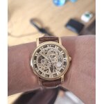 Montre homme mcanique a remontage manuel
