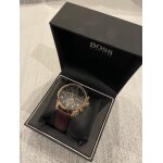 Montre hugo boss marron dor