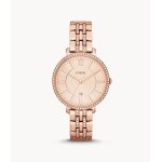 Montre jacqueline À trois aiguilles + date en acier inoxydable doré rose - fossil es3546 - femmes - doré ... Montre jacqueline À trois aiguilles + date en acier inoxydable doré rose - fossil es3546 - femmes - doré ...