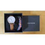 Montre oxygen femme double bracelet