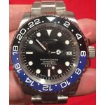 Montre seiko mod automatique mouvement nh35 batman hommage master ii
