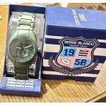 Montre serge blanco verte avec boite d'origine