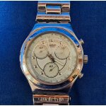 Montre swatch irony chronographe acier vintage