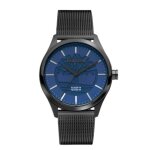 Montre timberland  quartz en acier wompatuck - noir et bleu