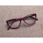 Monture / lunette de vue plastique bordeaux - burberry