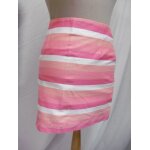 Naf naf jolie jupe d �t� motif rayures rose t 34