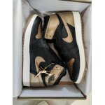 Nike air jordan 1 retro high og black gold 43