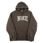 Nike sweat � capuche vintage y2k homme taille xl marron #qwe0115