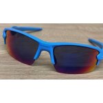 Oakley sport ? monture bleu ? verres miroir rouge ? mod�le performance