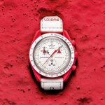 Omega x swatch - montre moonswatch mission to mars so33r100