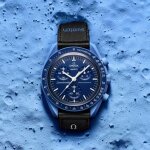 Omega x swatch - montre moonswatch mission to neptune so33n100
