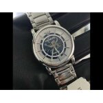 Orologio uomo emporio armani ar60006 analogico quarzo con cinturino in acciaio inox