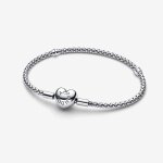 Pandora bracelet maille clout�e fermoir coeur