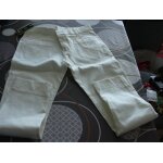 Pantacourt beige serrant  t - 37