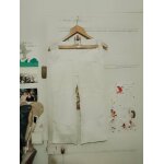 Pantacourt blanc 38 m cache cache.